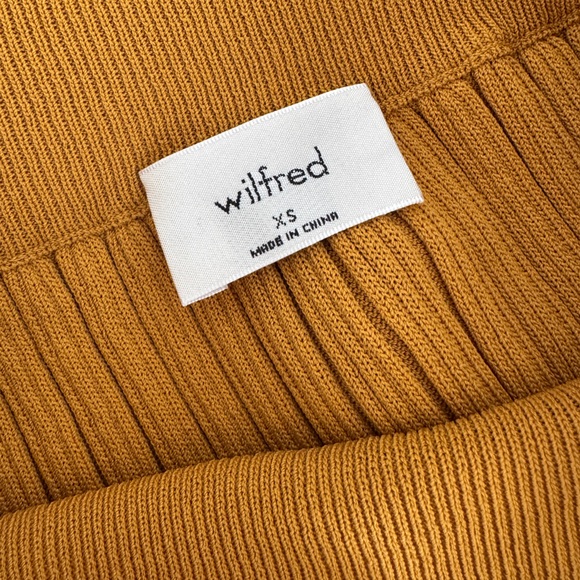 🏷️ SOLD • WILFRED • Zeta Skirt in Cairo Gold • XS - Picture 7 of 11